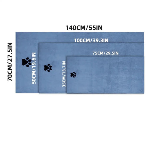 DryPaws™ – Super Absorbent Microfiber Pet Towel